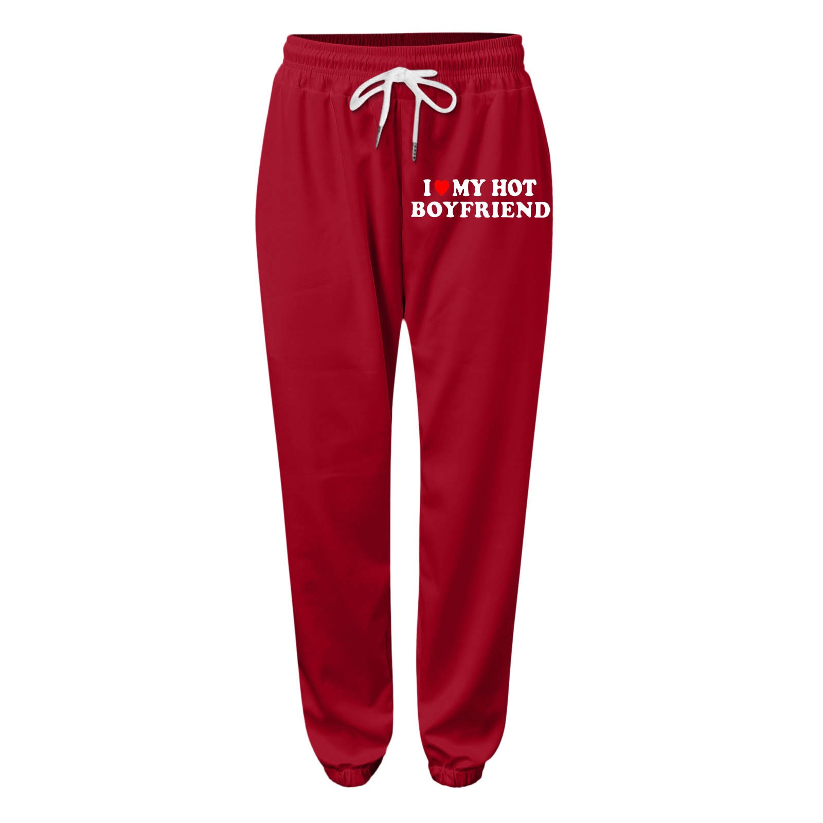 thumbnail image 4 of Pantalones de chándal anchos y rectos con forro polar para mujer - Pantalones de yoga de cintura alta con bolsillos para hacer ejercicio/uso informal (S-XXL), 4 of 4